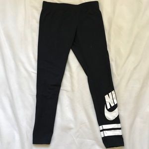 nike leggings (leg logo) ♡ (y) s